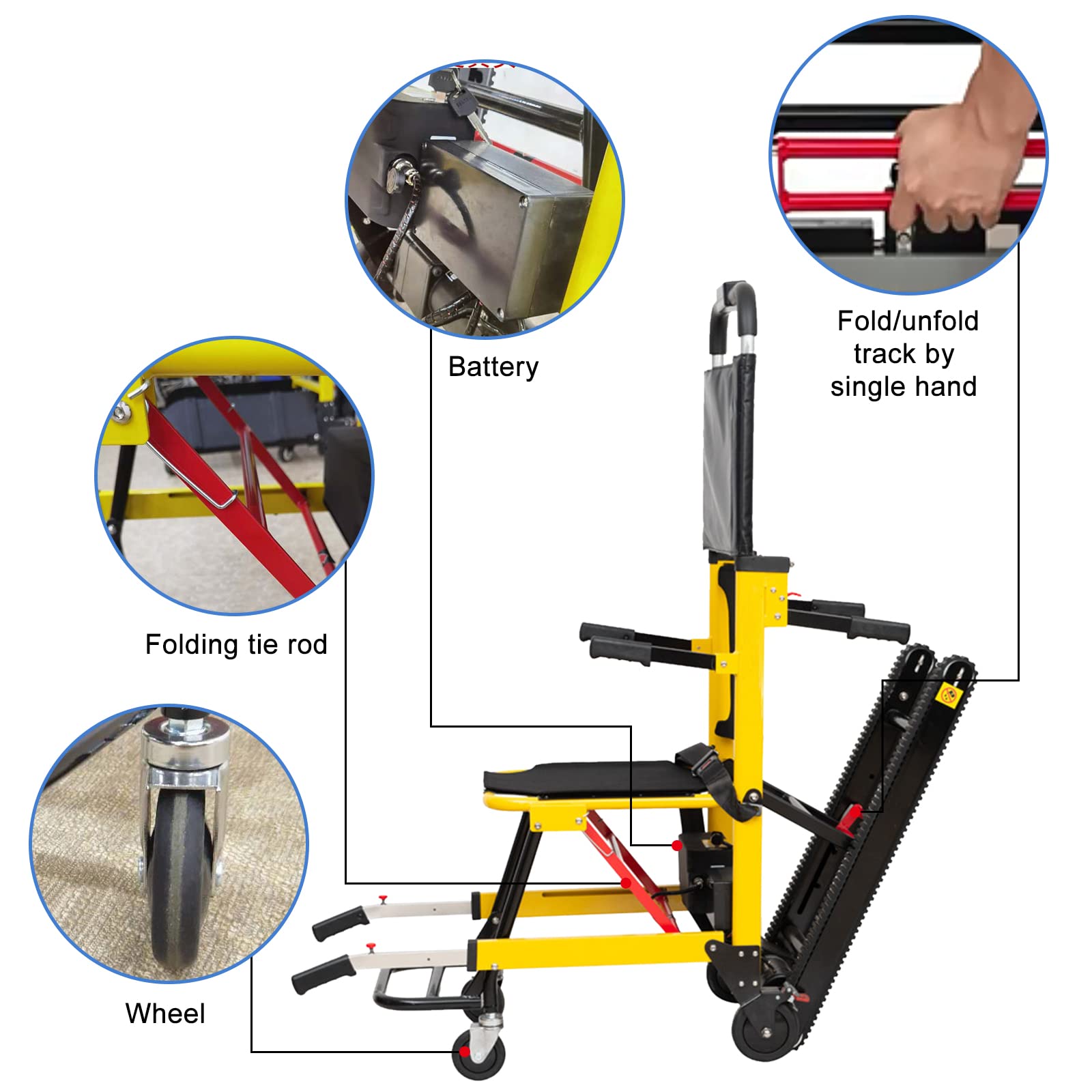 Amazon.co.jp: 電動車椅子階段昇降機、折りたたみ階段昇降機、高齢者